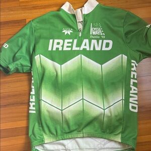 Ireland Green Men's Cycling Jersey by
